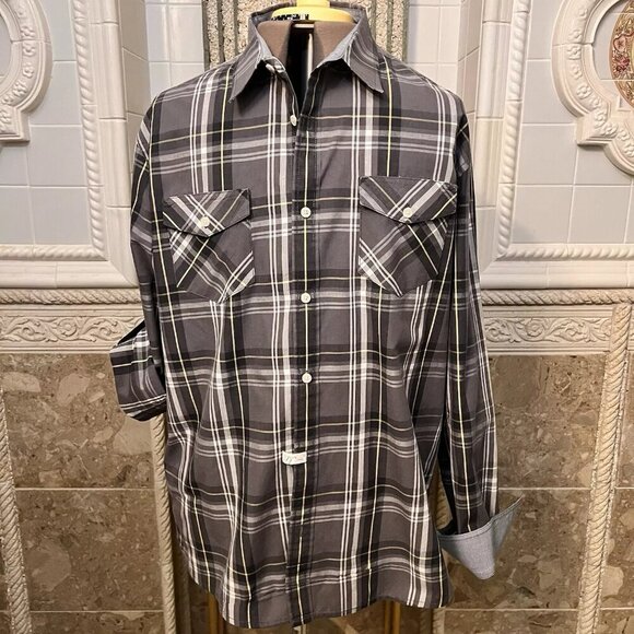 Urban Pipeline Men's Excellent XL Cotton Poly Long Sleeve Shirt. Roll Tab B114 - Picture 1 of 6